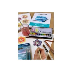 ACUARELA DALER ROWNEY GRADUATE CAJA METAL DE 12 UNIDADES COLORES SURTIDOS