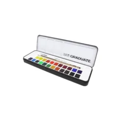 ACUARELA DALER ROWNEY GRADUATE CAJA METAL DE 24 UNIDADES COLORES SURTIDOS