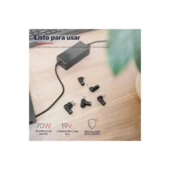 ADAPTADOR DE CORRIENTE TRUST PARA PORTATIL PRIMO LAPTOP CHARGER 19V-70W