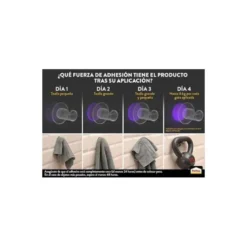 ADHESIVO PATTEX PEGA DESPEGA NO MAS CLAVO HASTA 6 KG BLISTER DE 12 UNIDADES