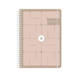 AGENDA ESCOLAR ANTARTIK 26-27 ESPIRAL ESSENTIALS DIA PAGINA A5+ BILINGUE 80G PAPEL FSC BEIS