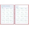 AGENDA ESCOLAR LIDERPAPEL 26-27 ESPIRAL CLASSIC SEMANA VISTA A5 BILINGUE 70G PAPEL FSC ROJO