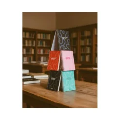 AGENDA ESCOLAR LIDERPAPEL 26-27 ESPIRAL CLASSIC 2 DIAS PAGINA A5 BILINGUE 70G PAPEL FSC ROJO