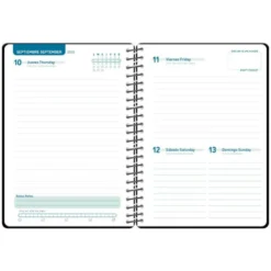 AGENDA ESCOLAR LIDERPAPEL 26-27 ESPIRAL CLASSIC DISEÑOS SURTIDOS BILINGÜE 70G PAPEL FSC EXPOSITOR 16 UNIDADES