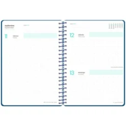 AGENDA ESCOLAR LIDERPAPEL 26-27 ESPIRAL MILITARY DISEÑOSSURTIDOS BILINGÜE 80G PAPEL FSC EXPOSITOR 12 UNIDADES