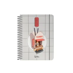 AGENDA ESCOLAR LIDERPAPEL 26-27 ESPIRAL ORIENTAL SEMANA VISTA A6+ BILINGUE 80G PAPEL FSC FIDEOS