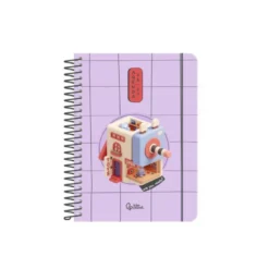 AGENDA ESCOLAR LIDERPAPEL 26-27 ESPIRAL ORIENTAL DISEÑOS SURTIDOS BILINGÜE 80 G PAPEL FSC EXPOSITOR 8 UNIDADES