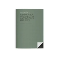 AGENDA G MES VISTA ADDITIO PLANIFICADOR 16 MESES 19,5X28,5 CM COLORES SURTIDOS