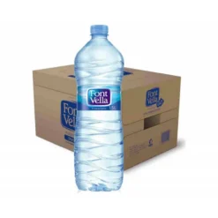 AGUA MINERAL NATURAL FONT VELLA BOTELLA SANT HILARI 1,5 L