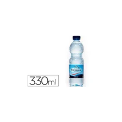 Agua mineral natural Fuente Primavera botella 330 ml