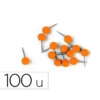 AGUJA SEÑALIZADORA NOBO 6 X 13 MM NARANJA CAJA DE 100 UNIDADES