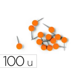 AGUJA SEÑALIZADORA NOBO 6 X 13 MM NARANJA CAJA DE 100 UNIDADES