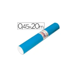 Aironfix Rollo Adhesivo 45cm x 20mt Unicolor Azul Mate Medio 100 MC