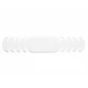 AJUSTADOR MASCARILLA SILICONA FLEXIBLE 3 POSICIONES DE AJUSTE COLOR BLANCO 19,4X1,80 CM