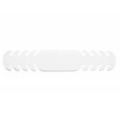 AJUSTADOR MASCARILLA SILICONA FLEXIBLE 3 POSICIONES DE AJUSTE COLOR BLANCO 19,4X1,80 CM