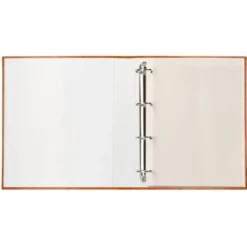 ALBUM DE FOTOS LIDERPAPEL ANILLAS SERIE CLASSIC CON 20 HOJAS AUTOADHESIVAS COLOR MARRON