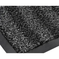 ALFOMBRA PARA SUELO Q-CONNECT PREMIUM PARA INTERIORES ANTIDESLIZANTE FIBRA POLIPROPILENO Y FIELTRO GRIS 60X40 CM