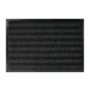 ALFOMBRA PARA SUELO Q-CONNECT PREMIUM PARA INTERIORES ANTIDESLIZANTE FIBRA POLIPROPILENO Y FIELTRO GRIS 90X60 CM