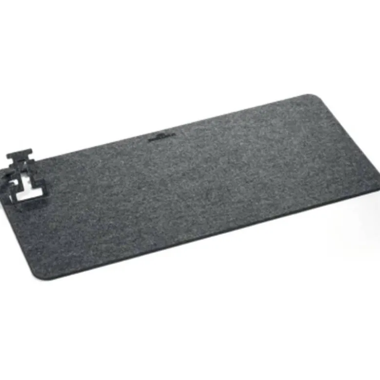 ALFOMBRILLA DE ESCRITORIO DURABLE EFFECT FIELTRO COLOR ANTRACITA 700X330 MM