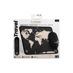 ALFOMBRILLA DE RATON + RATON INALAMBRICO TNB TRAVEL OPTICO 1600 DPI