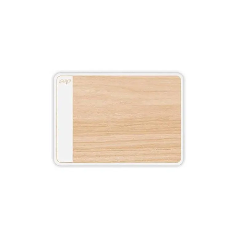 ALFOMBRILLA DE RATON CEP SILVA BAMBU CON SOLAPA TRANSPARENTE 210X150X2 MM