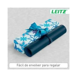 ALFOMBRILLA DE SOBREMESA LEITZ 80X40 CM COLOR AZUL OSCURO