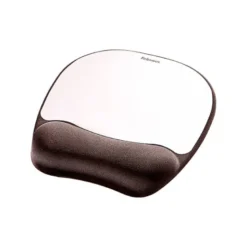 ALFOMBRILLA PARA RATON FELLOWES CON REPOSAMUÑECAS DE ESPUMA MEMORY FOAM PLATA 230X196X20 MM