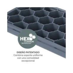 ALFOMBRILLA PARA RATON FELLOWES CON REPOSAMUÑECAS BREYTA AZUL 250X210X25 MM