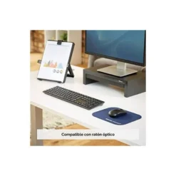 ALFOMBRILLA PARA RATON FELLOWES CON PROTECCION MICROBAN COLOR AZUL 226X192X3 MM