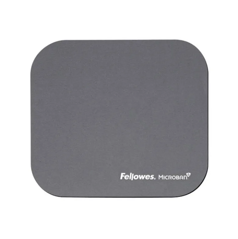 ALFOMBRILLA PARA RATON FELLOWES CON PROTECCION MICROBAN COLOR GRIS 226X192X3 MM
