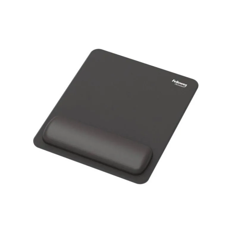 ALFOMBRILLA PARA RATON FELLOWES CON REPOSAMUÑECAS BREYTA NEGRO 250X210X25 MM