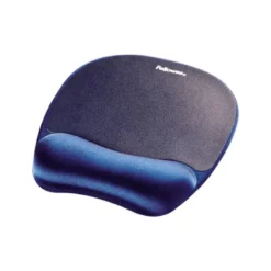 ALFOMBRILLA PARA RATON FELLOWES CON REPOSAMUÑECAS DE ESPUMA MEMORY FOAM AZUL 230X196X20 MM