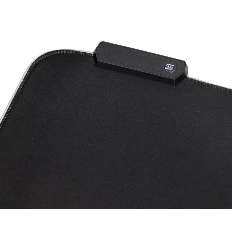 ALFOMBRILLA PARA RATON Q-CONNECT GAMING ILUMINACION LED CONEXION USB COLOR NEGRO 350X250X3 MM