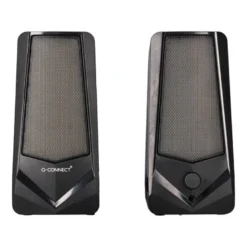 ALTAVOCES Q-CONNECT GAMING BLUETOOTH CON ILUMINACIÓN RGB POTENCIA MAXIMA 2X3W CONTROL DE VOLUMEN COLOR NEGRO