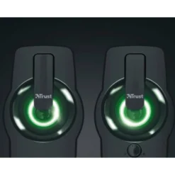 ALTAVOCES TRUST GEMI 2.0 12W ILUMINACION LED CONTROL DE VOLUMEN Y CONEXION