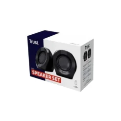ALTAVOCES TRUST POLO 2.0 4W USB CONTROL DE VOLUMEN COLOR NEGRO