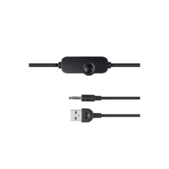 ALTAVOCES TRUST POLO 2.0 4W USB CONTROL DE VOLUMEN COLOR NEGRO