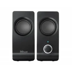 ALTAVOCES TRUST REMO 2.0 POTENCIA MAXIMA 16 W CONTROL VOLUMEN CONEXION USB 2.0 JACK 3.5 MM COLOR NEGRO