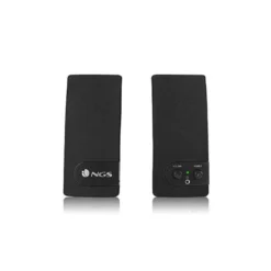 ALTAVOZ NGS MULTIMEDIA 2.0 RMS 2W ALIMENTACION USB CON INTERRUPTOR VOLUMEN COLOR NEGRO