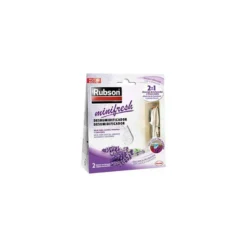 Ambientador deshumidificador marca Rubson mini fresh lavanda Pack 2 bolsitas