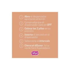 AMBIENTADOR ELECTRICO SPLASH COLONIA INFANTIL RECAMBIO 25 ML