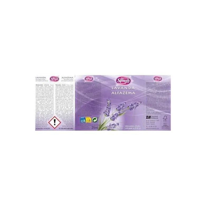 AMBIENTADOR ELECTRICO SPLASH LAVANDA RECAMBIO 25 ML