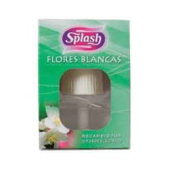 AMBIENTADOR ELECTRICO SPLASH FLORES BLANCAS RECAMBIO 25 ML