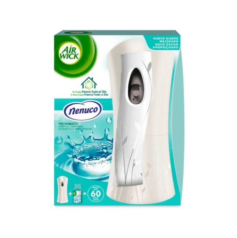 Ambientador marca Air wick freshmatic incluye recambio
