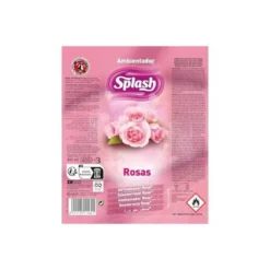 AMBIENTADOR SPRAY SPLASH AROMA ROSAS BOTE DE 300 ML