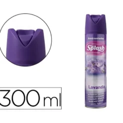 AMBIENTADOR SPRAY SPLASH AROMA LAVANDA BOTE DE 300 ML