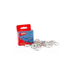 ANILLA BISAGRA APLI NIQUELADA DIAMETRO 32 MM CAJA DE 20 UNIDADES