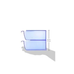 Archicubo Archivo 2000 4 cajones organizador modular azul transparente