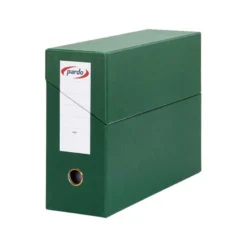 Archivador con tapa Pardo Folio color Verde 390x270x115 mm