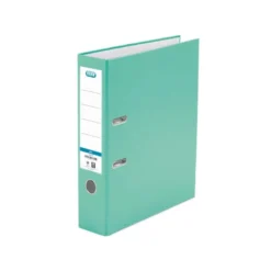 Archivador de palanca Elba Carton forrado PVC Folio Lomo de 80 mm verde menta